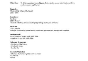 Resume Worksheet for High School Students Along with High School Student Resume Samples with No Work Experience Google