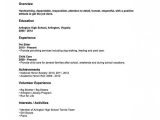 Resume Worksheet for High School Students as Well as First Resumes Guvecurid