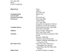 Resume Worksheet for Middle School Students or 59 Unique Resume Expected Graduation Date