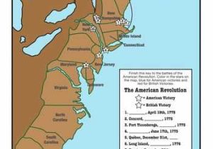 Revolutionary War Battles Map Worksheet with 29 Best American Revolution Images On Pinterest