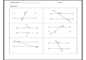 Rhombi and Squares Worksheet Answers Also Parallel Lines Transversal Worksheet Image Collections Wor