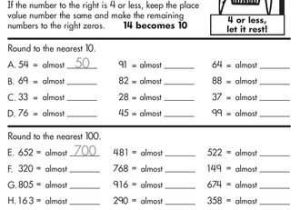 Rounding Worksheets 4th Grade and 32 Best Place Value Images On Pinterest