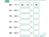 Rounding Worksheets 4th Grade as Well as Speedy Rounding and Subtracting 7