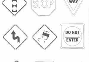 Safety Signs Worksheets together with Traffic Signs Stencils Racing Day Ideas Pinterest