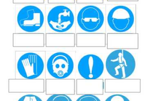 Safety Symbols Worksheet Along with 187 Printable Safety Signs for Safety Signs Safety Environmental
