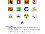 Safety Symbols Worksheet and 7 Best Safety Images On Pinterest