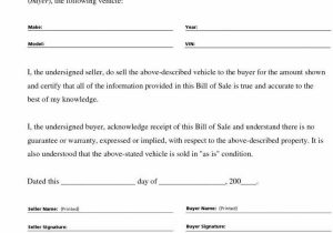 Sale Of Home Worksheet or Sample Auto Bill Sale with Simple Auto Bill Sale form