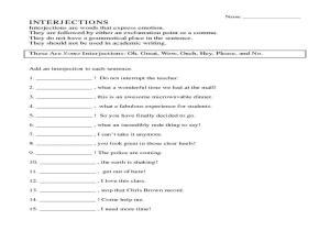 Salon Budget Worksheet and Worksheet Interjections Worksheet Worksheet Study Site Prep