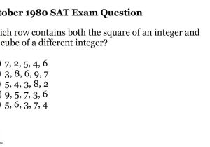 Sat Math Practice Worksheets with Sat Math Worksheets with Answers