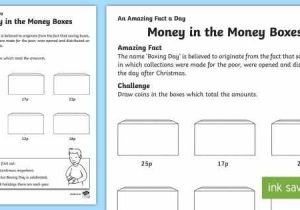 Saving and Investing Worksheet together with British Money In the Money Boxes Worksheet Activity Sheet