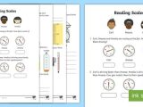 Scale Practice Worksheet and Reading Scales Worksheet Activity Sheet Reading Scales