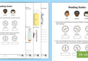 Scale Practice Worksheet and Reading Scales Worksheet Activity Sheet Reading Scales