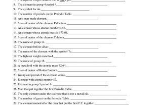 Scavenger Hunt Worksheet as Well as Periodic Table Worksheets Pdf Best Periodic Table Scavenger Hunt