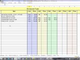 Science tools Worksheet as Well as Pare Excel Spreadsheets 2010 for Work Hours Calculator Excel
