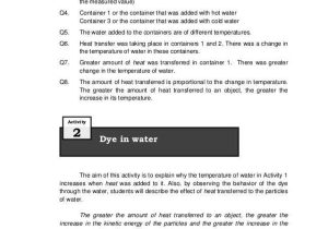 Section 3 Using Heat Worksheet Answers together with Science G8 Tg Final