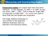Segment Addition Postulate Worksheet Answer Key and Holt Geometry 1 3 Measuring and Constructing Angles 1 3 Measuring