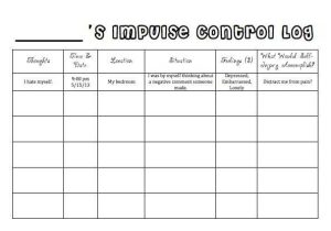 Self Control Worksheets Also 153 Best Self Control Images On Pinterest
