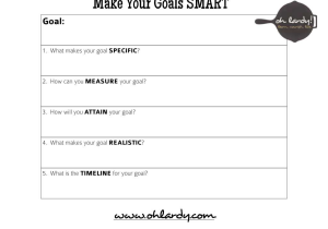 Self Esteem Printable Worksheets with Smart Goal Setting Worksheet Doc Read Line Download and
