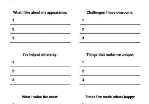 Self Love Worksheet or 776 Best Group therapy Activities Handouts Worksheets Images On