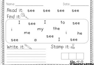 Sentence Building Worksheets for Kindergarten together with Sight Words Worksheet for Kinder Unique Build Sentences Using Word