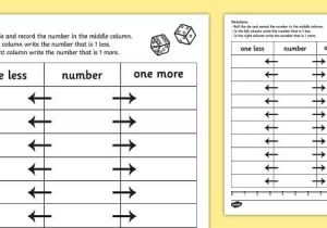 Sep Calculation Worksheet and E More E Less Dice Worksheet Activity Sheet Dice Games