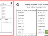 Sep Calculation Worksheet or Adding Es to A 3 Digit Number Worksheet Year 3 Maths