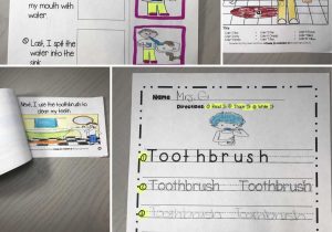Sequences Practice Worksheet Along with Brushing Teeth