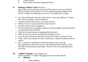 Sequences Practice Worksheet and Fein why is Histology Important In Understanding Anatomy and