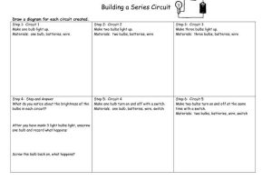 Series and Parallel Circuits Worksheet with Answers Along with Electric Circuits Worksheets with Answers Luxury Ponent Series