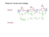 Series Parallel Circuit Worksheet and Rules for Current and Voltage In Series and Parallel Circuit