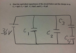 Series Parallel Circuit Worksheet together with solved Find the Equivalent Capacitance the Circuit Bel