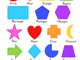 Shapes Worksheets for Preschool as Well as From My Heart July 2015