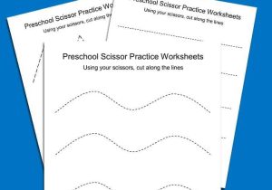 Shapes Worksheets for Preschool together with Scissor Practice Worksheets Cutting Shapes Midwestern Moms