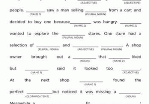 Shopping for Credit Worksheet Answer Key Also Fill In the Blanks Story Shopping