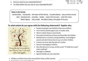 Should Shouldn T Worksheet or Roles In the Family Idioms and Conversation Worksheet Free Esl