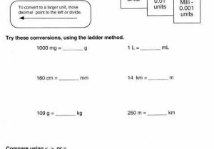 Si Unit Conversion Worksheet and Metric System Measurement Conversionset Freeets Pounds to Kilograms