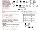 Sickle Cell Anemia Worksheet with Pedigree Worksheet Biology the Best Worksheets Image Collection