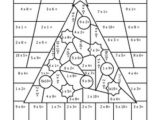 Sierpinski Triangle Worksheet and 4th Grade Christmas Math Worksheets Worksheets for All