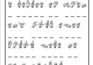 Sign Language Worksheets Along with 116 Best asl Fs Manual Alphabet Images On Pinterest