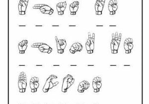 Sign Language Worksheets Also 58 Best Sign Language Images On Pinterest