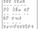 Sign Language Worksheets or 110 Best Sign Language Education Images On Pinterest
