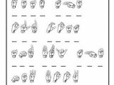 Sign Language Worksheets or 58 Best Sign Language Images On Pinterest