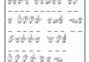 Sign Language Worksheets with 58 Best Sign Language Images On Pinterest