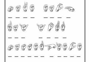 Sign Language Worksheets with 591 Best Sign Language Images On Pinterest