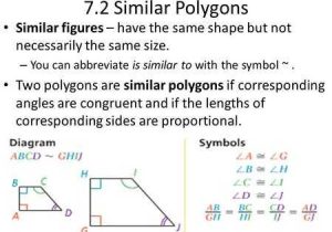 Similar Polygons Worksheet Answers or 7 2 Similar Polygons today S Vocabulary Ppt