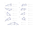 Similar Right Triangles Worksheet Answers and solving Right Triangles Worksheet Cadrecorner
