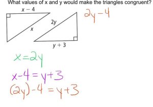 Similar Right Triangles Worksheet Answers together with Practice 4 4 Using Congruent Triangles Cpctc Worksheet Answe