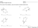 Similar Triangles Worksheet Answer Key Also 5 8 Homework 30 60 90 Triangles Key Studentlifeguide