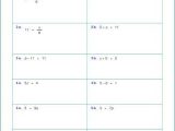 Simple Equations Worksheet and 2 Step Equation Worksheets