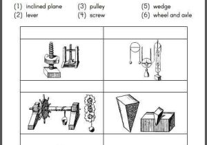 Simple Machines Worksheet Answers Along with Students are asked to Identify the Six Simple Machines 1 Inclined